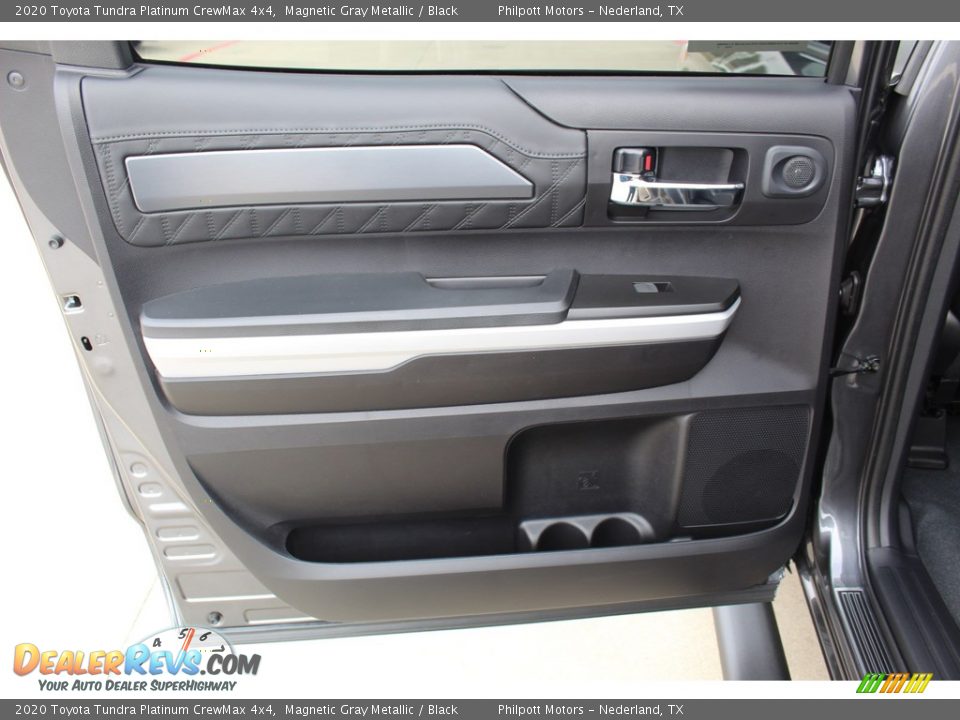 2020 Toyota Tundra Platinum CrewMax 4x4 Magnetic Gray Metallic / Black Photo #20