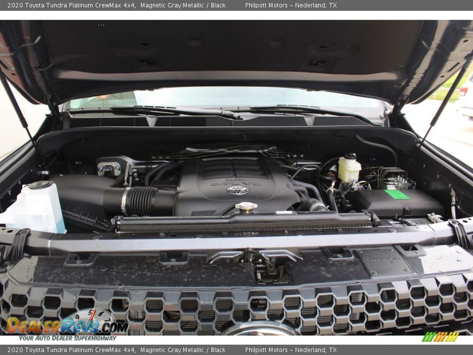 2020 Toyota Tundra Platinum CrewMax 4x4 Magnetic Gray Metallic / Black Photo #25