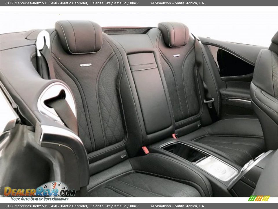 2017 Mercedes-Benz S 63 AMG 4Matic Cabriolet Selenite Grey Metallic / Black Photo #13