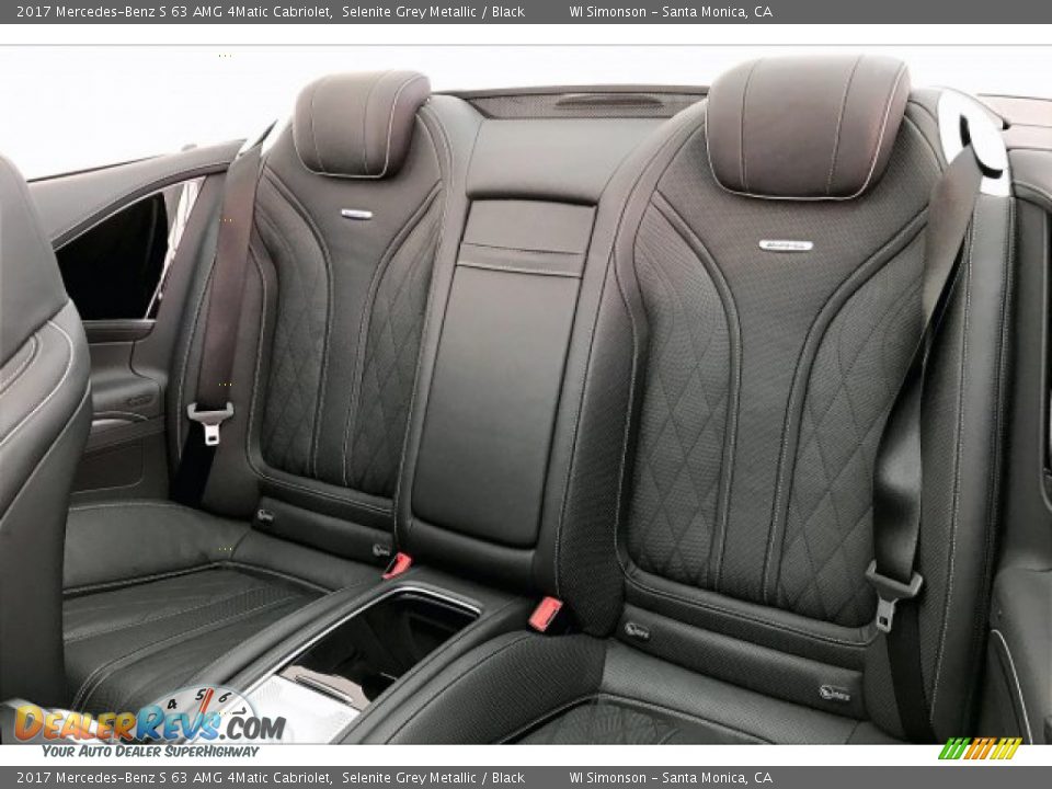 2017 Mercedes-Benz S 63 AMG 4Matic Cabriolet Selenite Grey Metallic / Black Photo #15