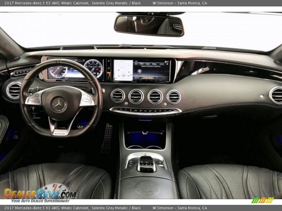 2017 Mercedes-Benz S 63 AMG 4Matic Cabriolet Selenite Grey Metallic / Black Photo #17