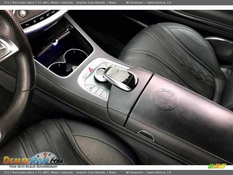 2017 Mercedes-Benz S 63 AMG 4Matic Cabriolet Selenite Grey Metallic / Black Photo #23