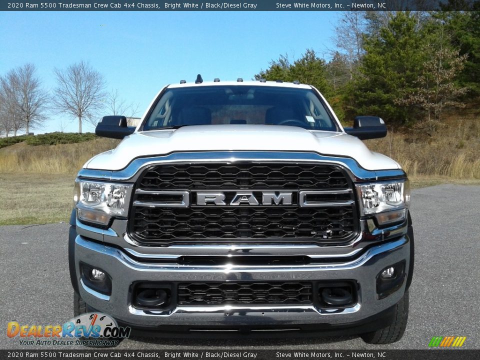 2020 Ram 5500 Tradesman Crew Cab 4x4 Chassis Bright White / Black/Diesel Gray Photo #3