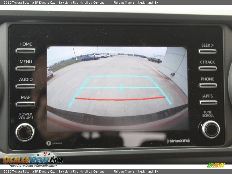 2020 Toyota Tacoma SR Double Cab Barcelona Red Metallic / Cement Photo #18