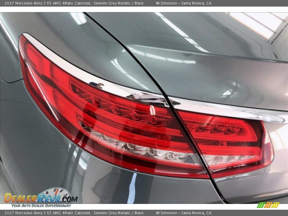 2017 Mercedes-Benz S 63 AMG 4Matic Cabriolet Selenite Grey Metallic / Black Photo #26