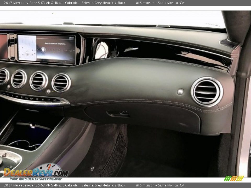 2017 Mercedes-Benz S 63 AMG 4Matic Cabriolet Selenite Grey Metallic / Black Photo #27