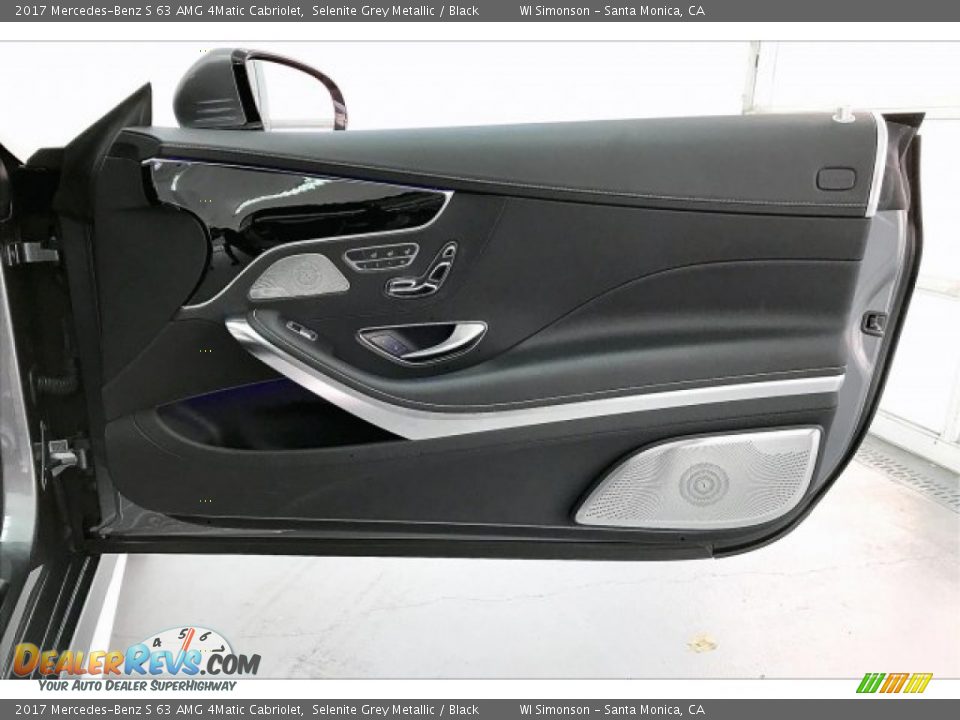 2017 Mercedes-Benz S 63 AMG 4Matic Cabriolet Selenite Grey Metallic / Black Photo #28