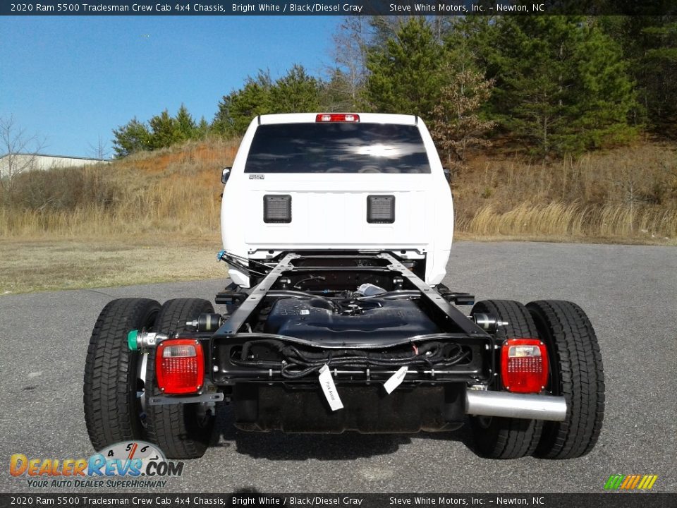 2020 Ram 5500 Tradesman Crew Cab 4x4 Chassis Bright White / Black/Diesel Gray Photo #7