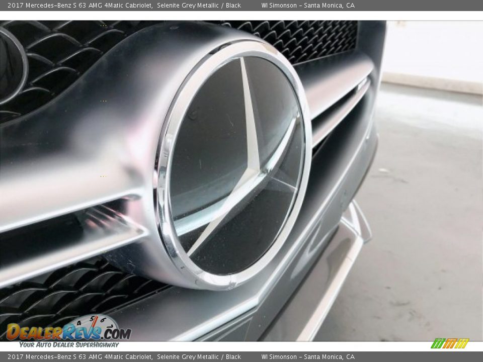 2017 Mercedes-Benz S 63 AMG 4Matic Cabriolet Selenite Grey Metallic / Black Photo #31