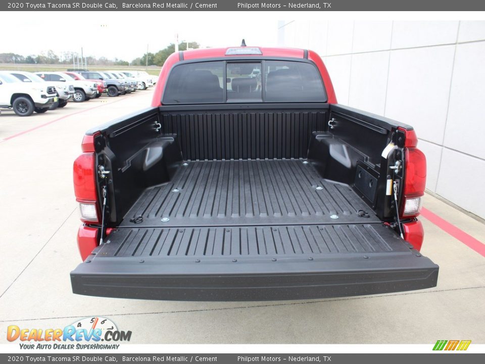 2020 Toyota Tacoma SR Double Cab Barcelona Red Metallic / Cement Photo #23
