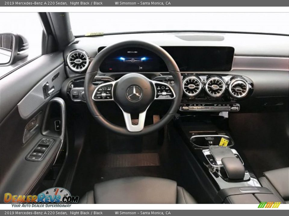 2019 Mercedes-Benz A 220 Sedan Night Black / Black Photo #4
