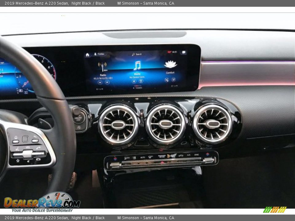 2019 Mercedes-Benz A 220 Sedan Night Black / Black Photo #5