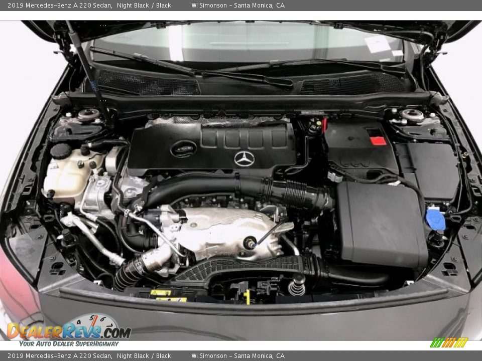 2019 Mercedes-Benz A 220 Sedan Night Black / Black Photo #9