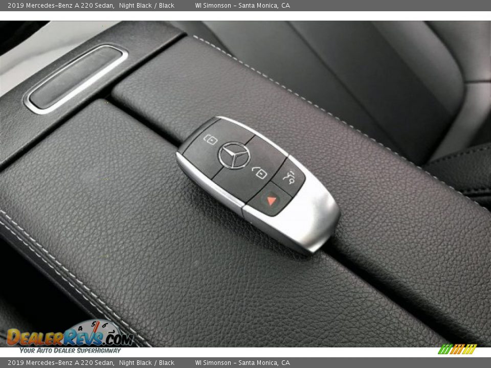 2019 Mercedes-Benz A 220 Sedan Night Black / Black Photo #11