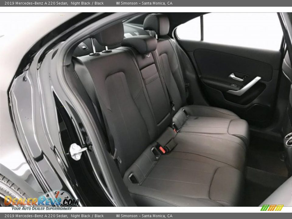 2019 Mercedes-Benz A 220 Sedan Night Black / Black Photo #13