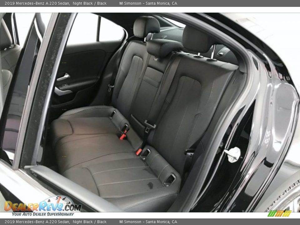 2019 Mercedes-Benz A 220 Sedan Night Black / Black Photo #15