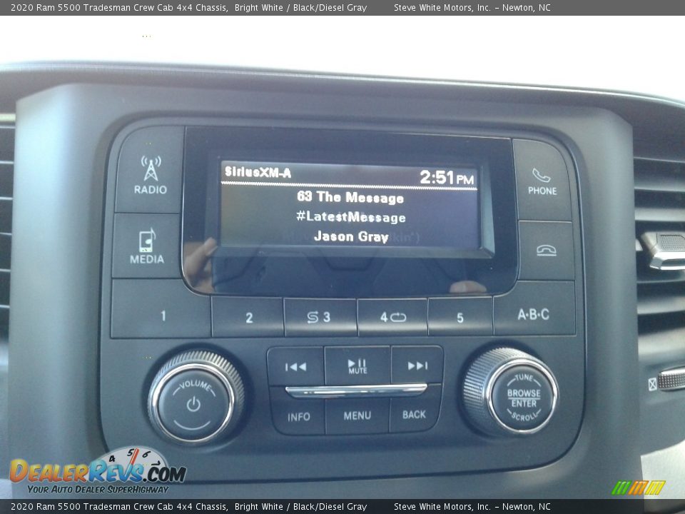 2020 Ram 5500 Tradesman Crew Cab 4x4 Chassis Bright White / Black/Diesel Gray Photo #21