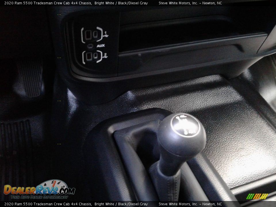 2020 Ram 5500 Tradesman Crew Cab 4x4 Chassis Bright White / Black/Diesel Gray Photo #23