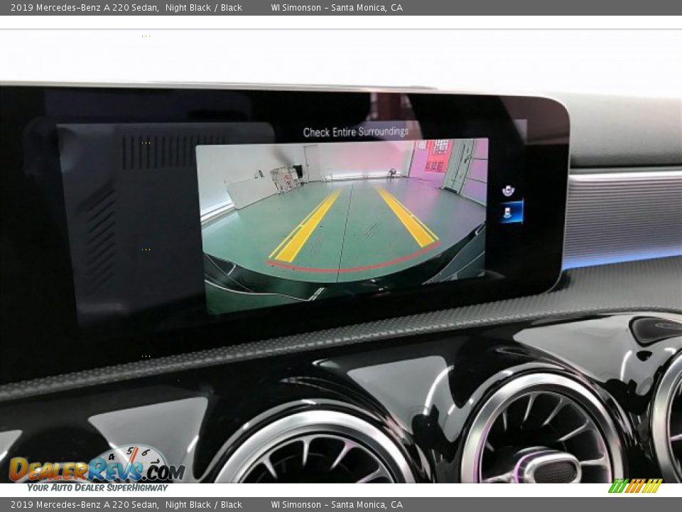 2019 Mercedes-Benz A 220 Sedan Night Black / Black Photo #21