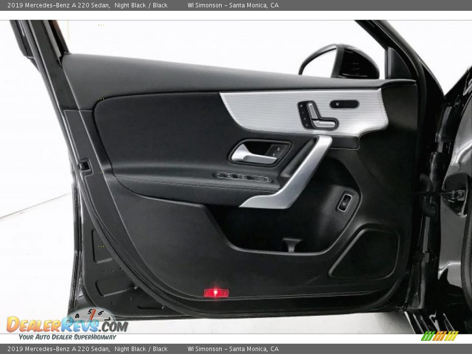 2019 Mercedes-Benz A 220 Sedan Night Black / Black Photo #25
