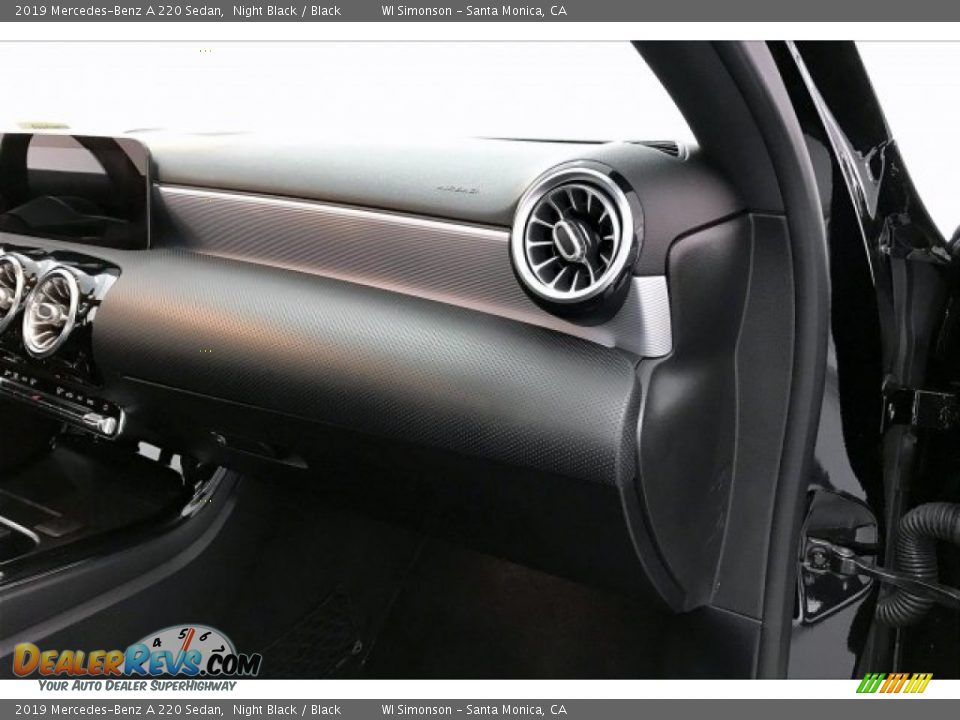 2019 Mercedes-Benz A 220 Sedan Night Black / Black Photo #28