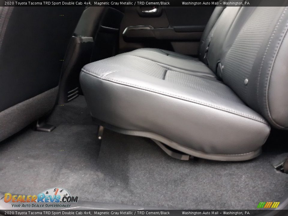2020 Toyota Tacoma TRD Sport Double Cab 4x4 Magnetic Gray Metallic / TRD Cement/Black Photo #31