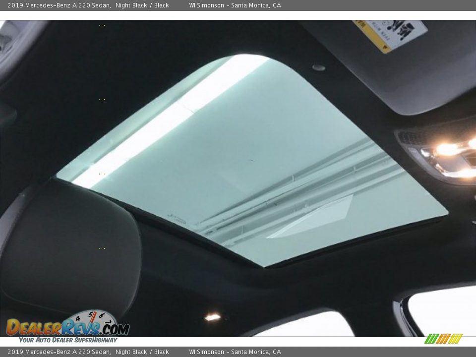 2019 Mercedes-Benz A 220 Sedan Night Black / Black Photo #29