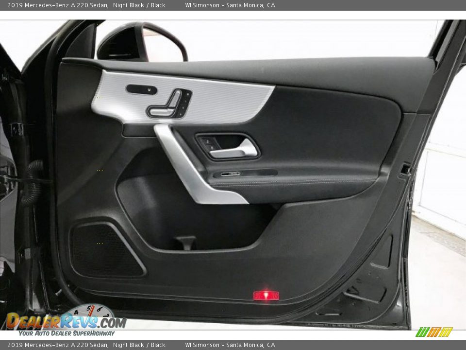 2019 Mercedes-Benz A 220 Sedan Night Black / Black Photo #30