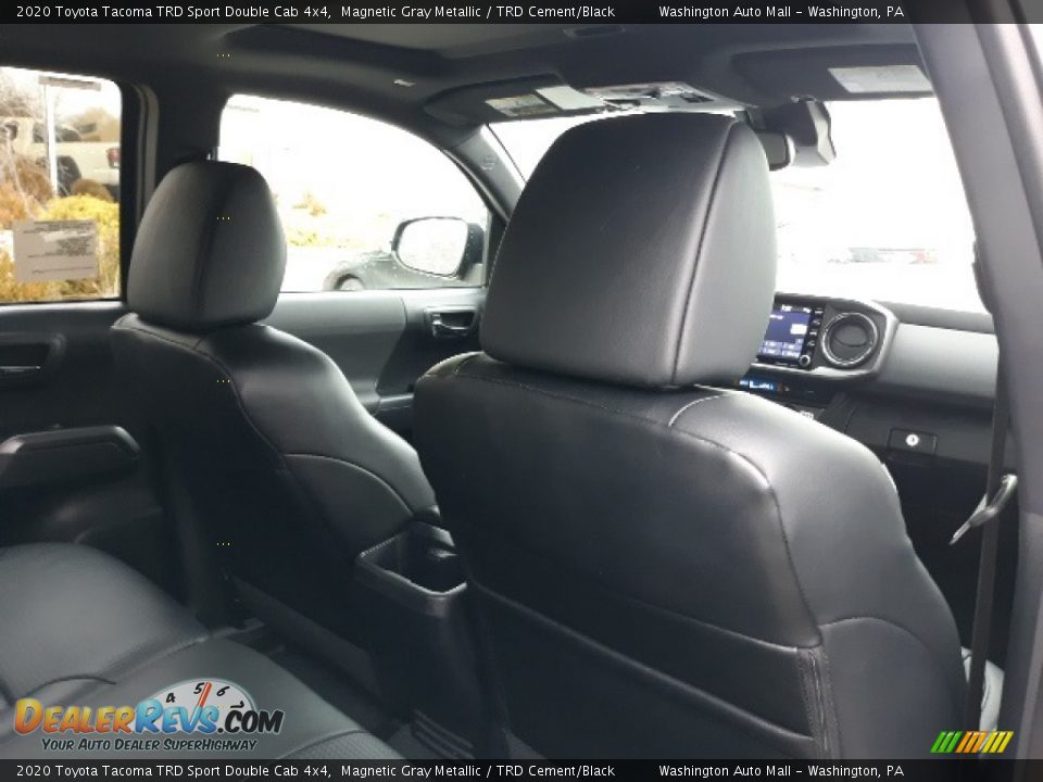2020 Toyota Tacoma TRD Sport Double Cab 4x4 Magnetic Gray Metallic / TRD Cement/Black Photo #33