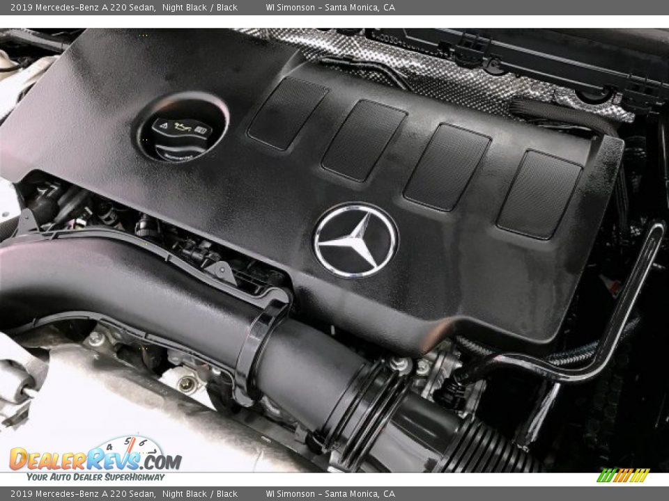 2019 Mercedes-Benz A 220 Sedan Night Black / Black Photo #31