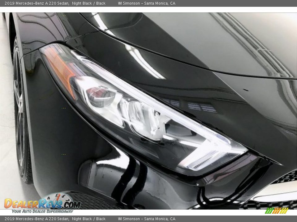 2019 Mercedes-Benz A 220 Sedan Night Black / Black Photo #32