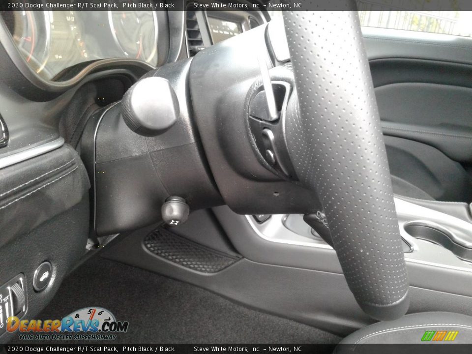 2020 Dodge Challenger R/T Scat Pack Pitch Black / Black Photo #12
