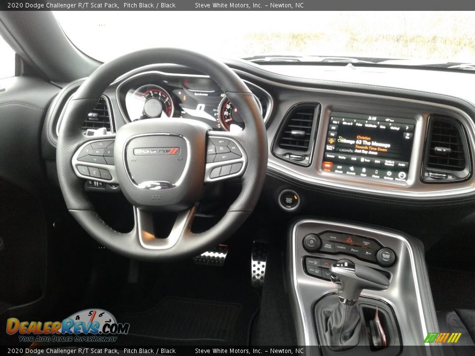 2020 Dodge Challenger R/T Scat Pack Pitch Black / Black Photo #15