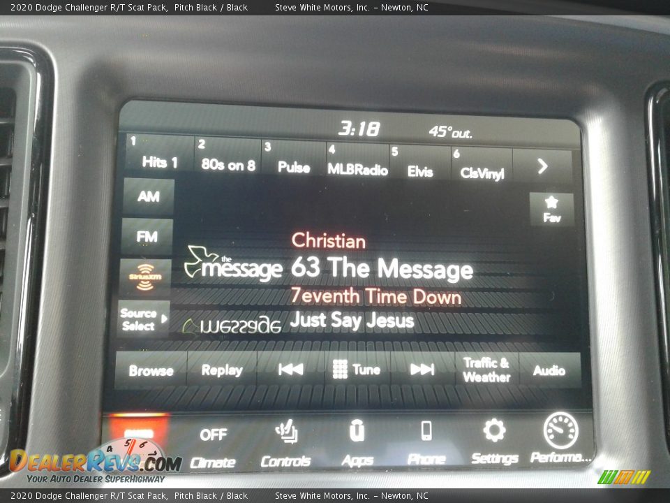 2020 Dodge Challenger R/T Scat Pack Pitch Black / Black Photo #21