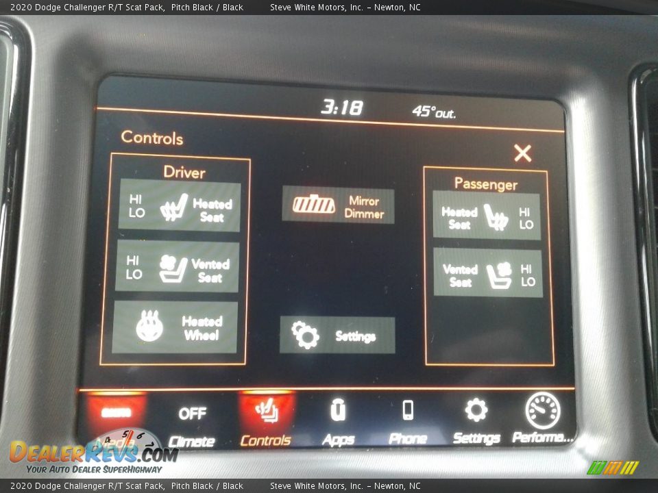 2020 Dodge Challenger R/T Scat Pack Pitch Black / Black Photo #22