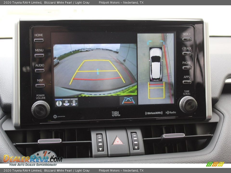 2020 Toyota RAV4 Limited Blizzard White Pearl / Light Gray Photo #19