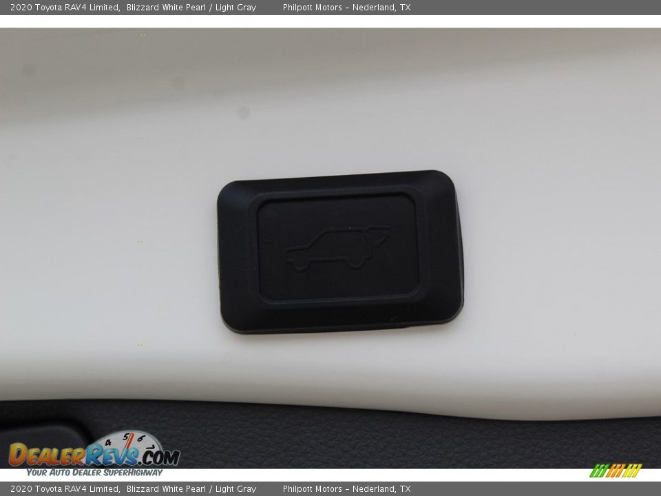 2020 Toyota RAV4 Limited Blizzard White Pearl / Light Gray Photo #23