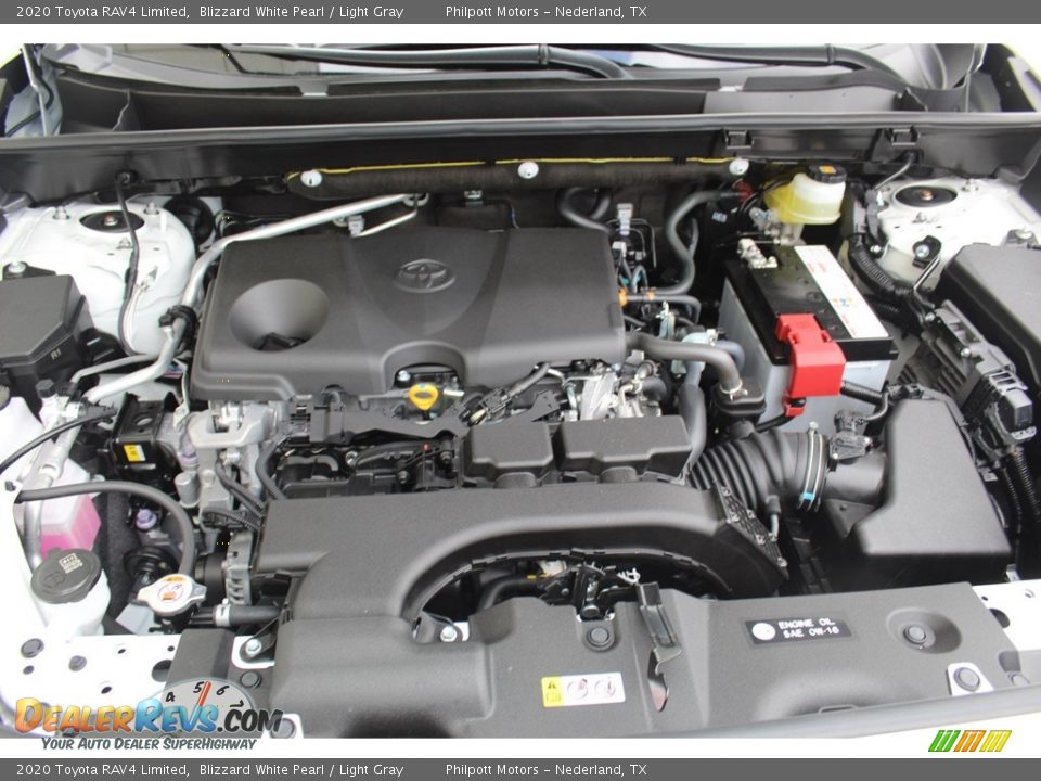 2020 Toyota RAV4 Limited Blizzard White Pearl / Light Gray Photo #24