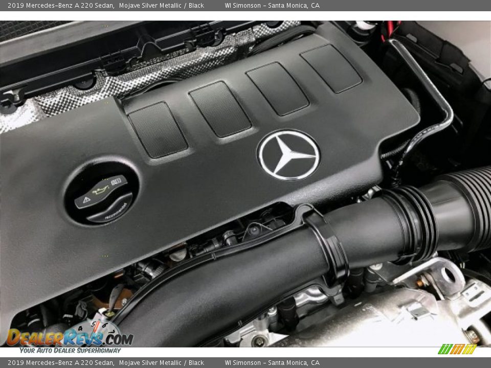 2019 Mercedes-Benz A 220 Sedan Mojave Silver Metallic / Black Photo #31
