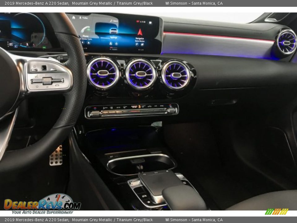 2019 Mercedes-Benz A 220 Sedan Mountain Grey Metallic / Titanium Grey/Black Photo #6
