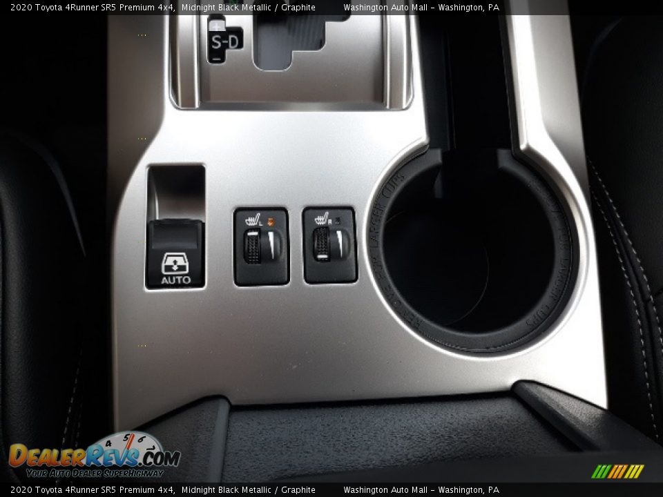 2020 Toyota 4Runner SR5 Premium 4x4 Midnight Black Metallic / Graphite Photo #15