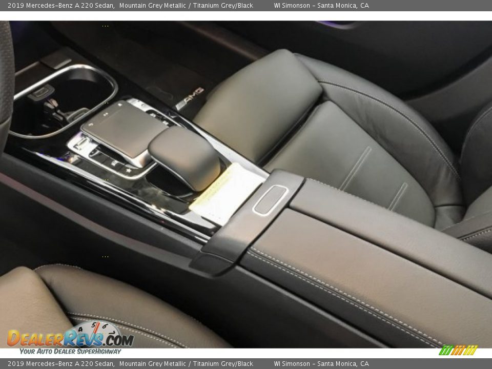 2019 Mercedes-Benz A 220 Sedan Mountain Grey Metallic / Titanium Grey/Black Photo #7