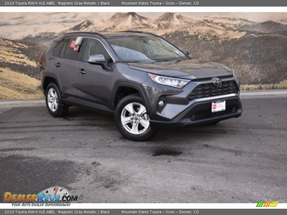 2019 Toyota RAV4 XLE AWD Magnetic Gray Metallic / Black Photo #1