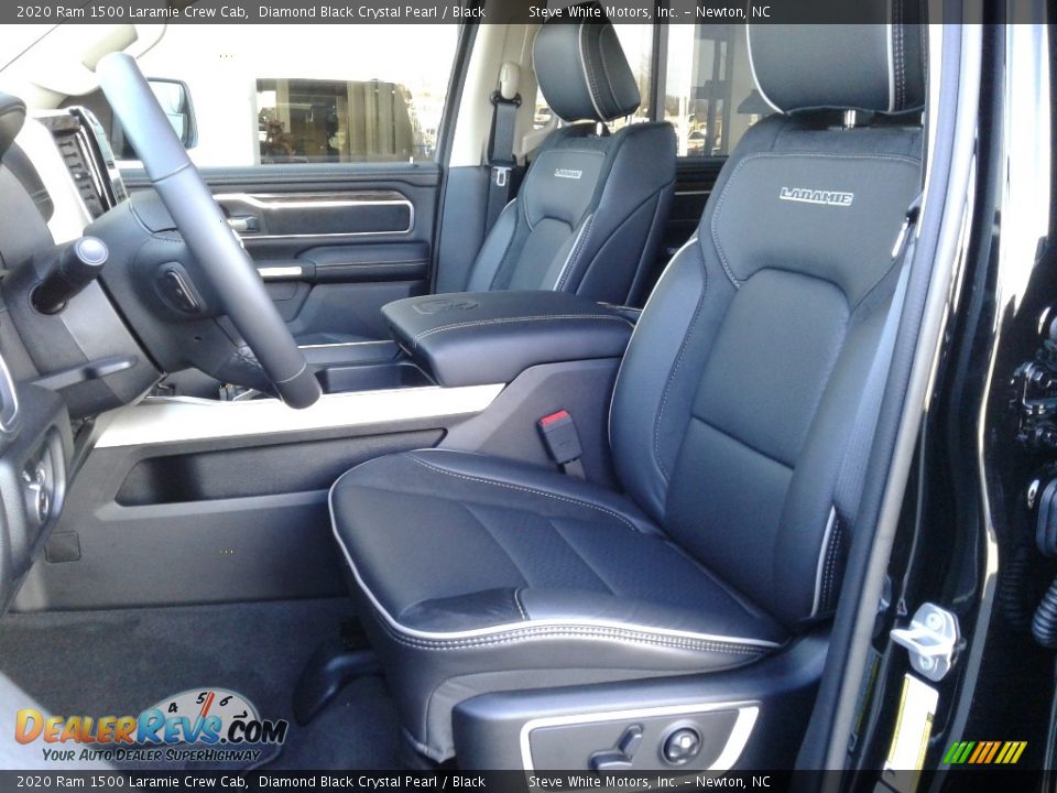 Front Seat of 2020 Ram 1500 Laramie Crew Cab Photo #11