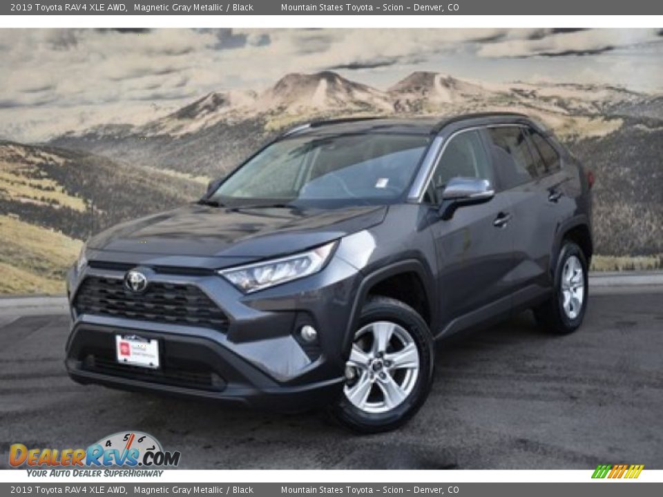 2019 Toyota RAV4 XLE AWD Magnetic Gray Metallic / Black Photo #5