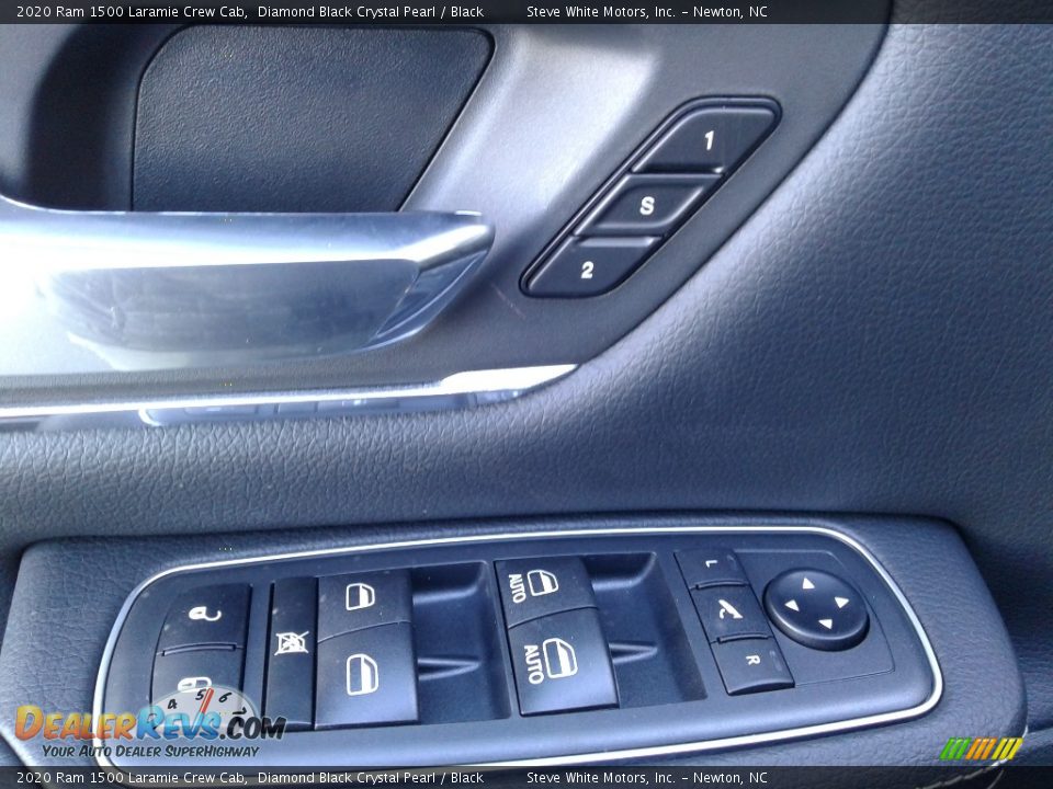 Controls of 2020 Ram 1500 Laramie Crew Cab Photo #12