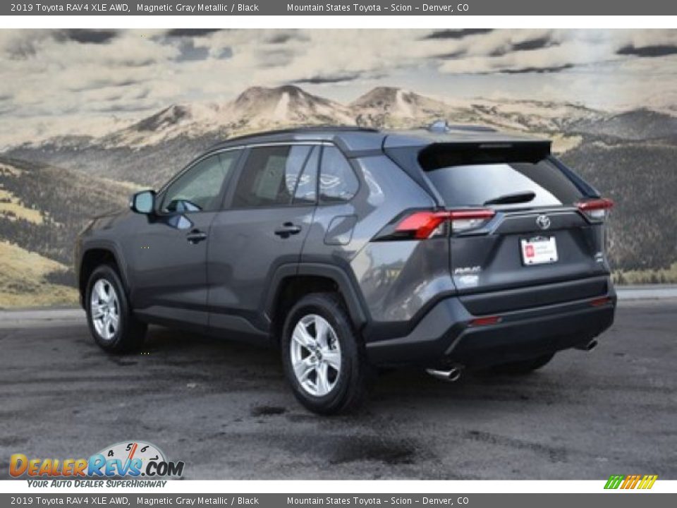 2019 Toyota RAV4 XLE AWD Magnetic Gray Metallic / Black Photo #7