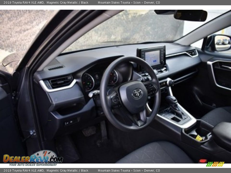 2019 Toyota RAV4 XLE AWD Magnetic Gray Metallic / Black Photo #9
