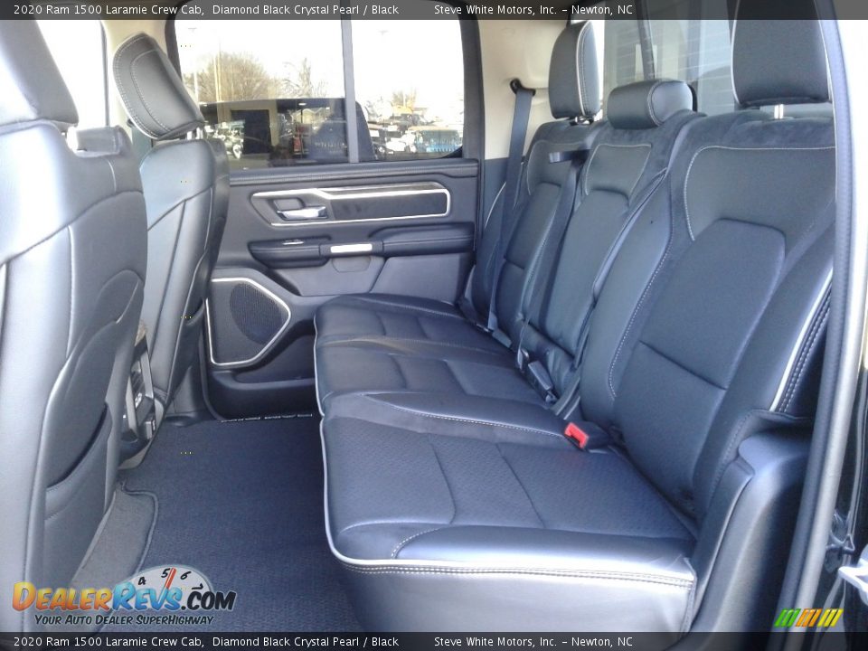 Rear Seat of 2020 Ram 1500 Laramie Crew Cab Photo #17