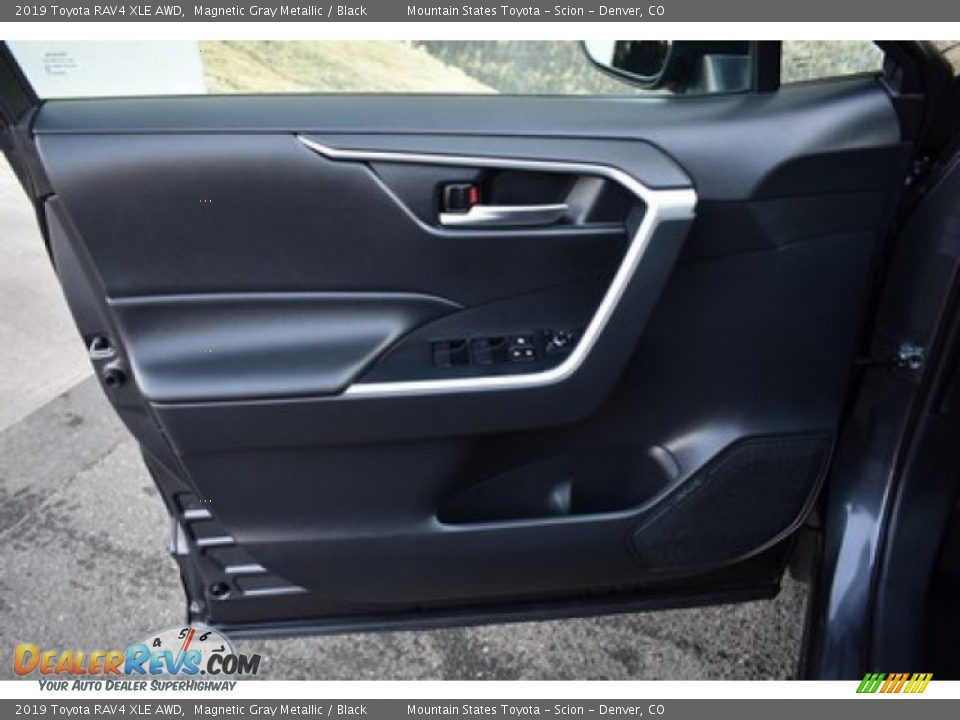 2019 Toyota RAV4 XLE AWD Magnetic Gray Metallic / Black Photo #22